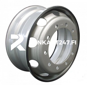 KA-vanne 11.75x22.5 10x335 ET0 LT2645 Silver Xingmin