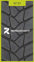 315/80R22,5 GT23 EU3 PINN. RENGAS M+S Drive ON/OFF