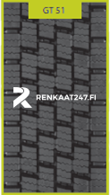 295/60R22,5 GT51 MICH1 PINN. RENGAS 3PMSF Drive Winter