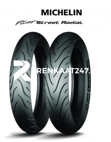 140/70R17M/C Michelin Pilot Street Radial 66H Rear TL/TT